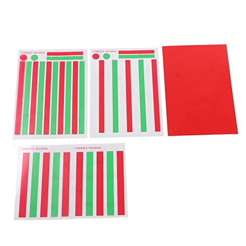 Image of Red Green Vision,Amblyopia Vision Cards,Semme Eye Training Cards for Myopia, Strabismus, and Amblyopia with Red Green Glasses