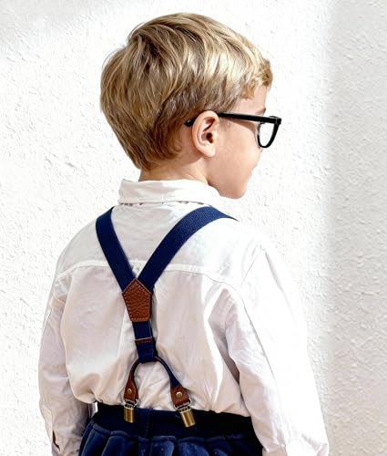 Disfraz de abuelo para niños talla única azul marino miniatura 6