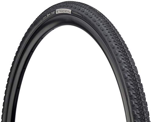 TERAVAIL - Cannonball Gen 1-700 x 35 Gravel Bicycle Tire, Light & Supple, Black