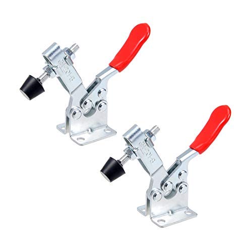 Toggle Clamp GH-201-B Horizontal Pliers Quick Release Tool 90kg 198lbs Capacity 2pcs