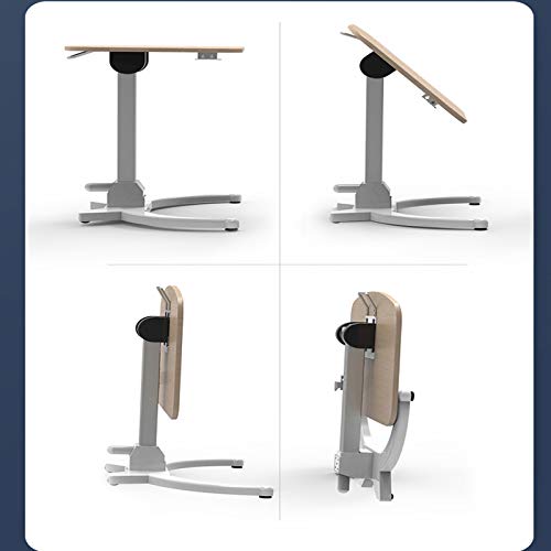 image for SUWEN Portable Tilting Mobile Laptop Computer Desk,MDF,360° Universal