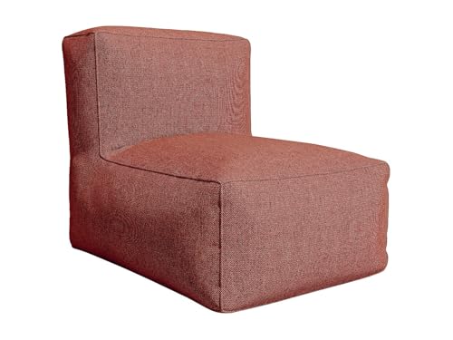 Vente unique Sillón de jardÌn de Tela   Terracota   NOUMARA de MYLIA