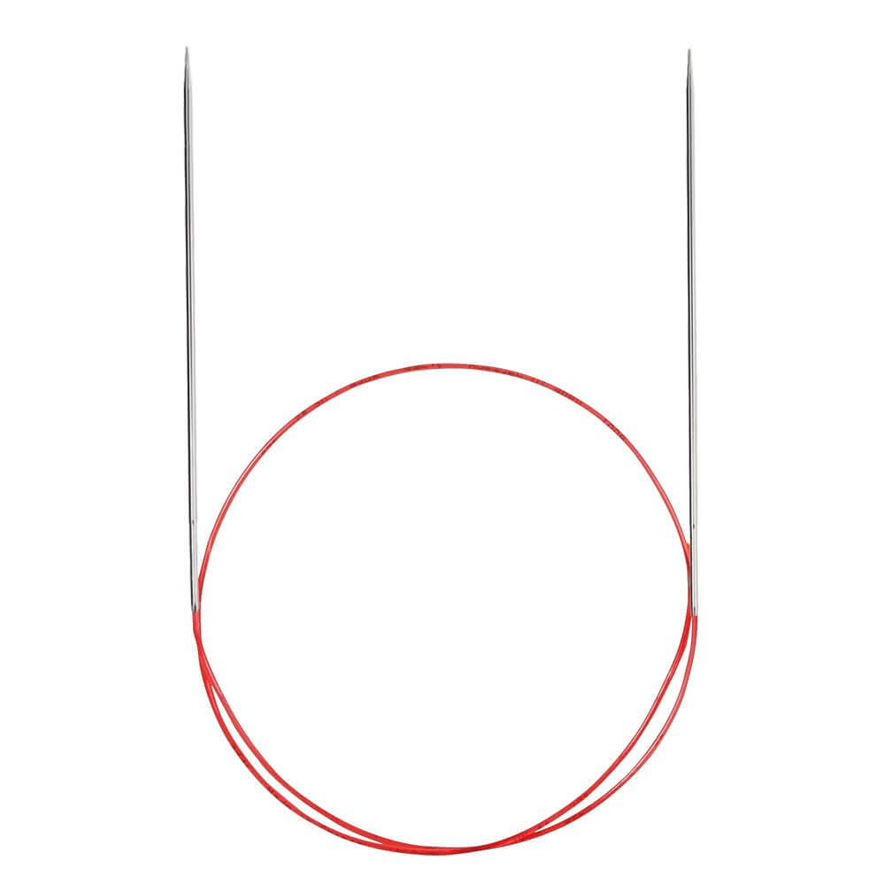 addi Lace Silver Tip Fixed Circular Knitting Needles 80cm 2.50mm