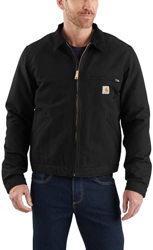 Carhartt Men's Duck Detroit Jacket Work Utility Outerwear