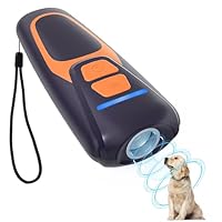 Anti-Bell-Gerät für Hunde, Ultraschall-Abschreckungsgerät gegen Hundebellen, Hunderindenstopper für Hunde, 15 m Reichweite, Wiederaufladbar Ultraschall-Bellstopper drinnen draußen