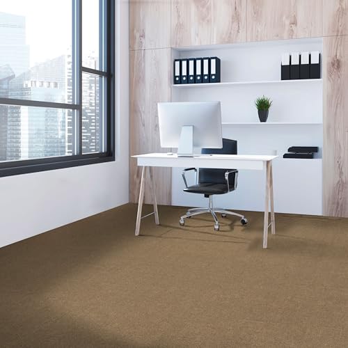 Mohawk Home Single Rib Carpet Tile 2'x2' (Pack of 15)