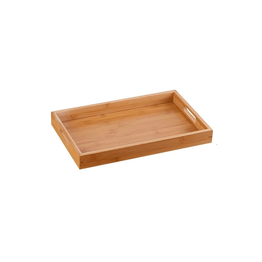 HPTHLY Serving Tray Household Tea Tray Rectangular Fruit Dim Sum Tray Commercial Dinner Plate Simple Camping Tableware Party Coffee Plate Decorative Tray