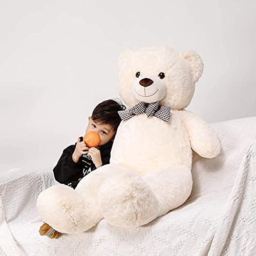 Snowolf 1.2M Giant Teddy Bear Plush Toy 4Ft Big Cuddly Stuffed Animals Doll Gift For Valentines Kids Girlfriend (Ice Cream, 47 In/120Cm) #TOP7