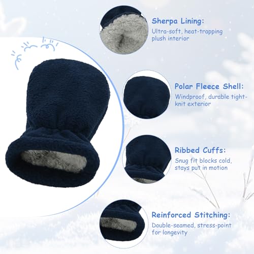 Image of Century Star Kid's Soft Slouchy Beanie Hat Toddlers Winter Cute Cuff Baggy Hip-hop Hat Boys Girls Youth Knit Skull Cap