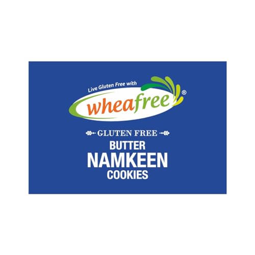 Image of Wheafree Gluten Free Butter Namkeen Cookies (200g Pack) | No Maida | Tasty, Crunchy and Flavoured Cookies | Best Tea Time Snacks |