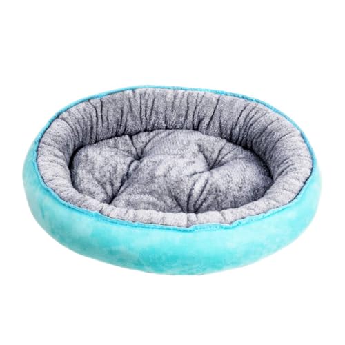 Bemin 犬ベッド 丸形 ペットベッド ふわふわ ペットクッション 冬 猫 クッション 大きめ 寝床 小型犬 暖かい ペット ベッド 洗える ドッグクッション 犬 ベット おしゃれ ペットマット 猫用ベッド 圧縮梱包 寒さ対策 (#3 Sサイズ 30X40cm)