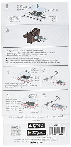 Sizzix Pasta de gravação em relevo com textura 3D, multicolorida