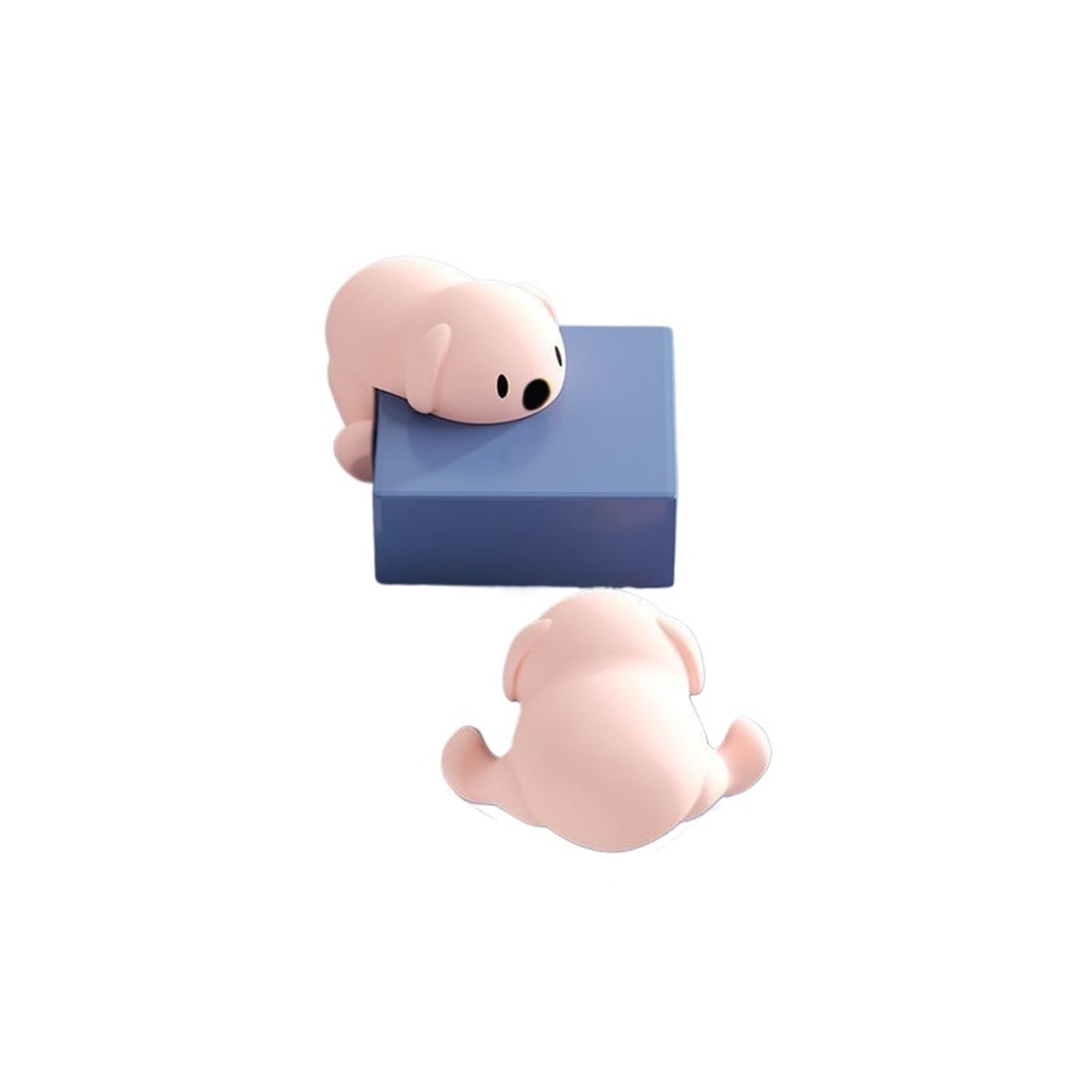 Protectores de Esquinas para mesas, Seguridad Infantil, 4 Piezas, Silicona, protección contra Golpes con Forma de Oso.