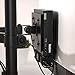 HumanCentric VESA Mount Compatible with Lenovo Thinkcentre Tiny M90q Gen 2, M80q Gen3, M90q Gen3, M70q Gen 2, Thinkstation P3 Tiny, M60e, M75q Gen2, M70q, Mount Behind Monitor