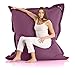 Produktbild Lazy Bag Original Indoor & Outdoor Sitzsack XXL 400L Riesensitzsack Sitzkissen Sessel für Kinder & Erwachsene 180x140cm (Violett)