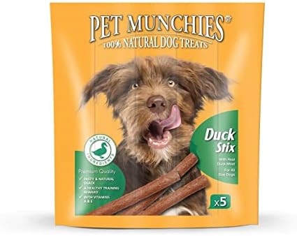 Pet Munchies Chicken and Cheese Dog Treats, Premium Dog Chews with Natural Real Meat, Low in Fat and High in Protein 100g (Pack of 8)