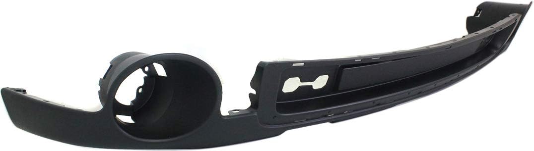 Compatible with 07-13 Sierra 1500 Denali Pickup Truck Front Lower Valance Air Dam Deflector Apron Panel Textured Black