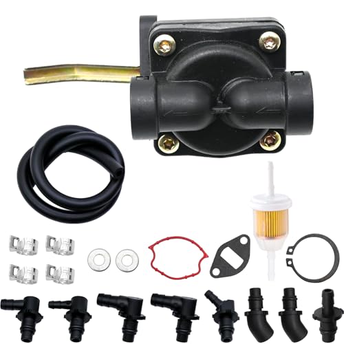 52-559-03-S Fuel Pump Kit Replacement for Kohler Magnum Engine including 5255901,5255901-S,5255902,5255903-S,52-559-01-S,52-559-02,52-559-03-S Magnum M18 M20 MV16 MV18 MV20 KT17 KT19 Engine