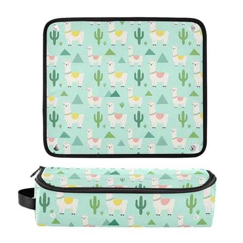 Estuche de viaje 2 en 1 para rizador con tapete resistente al calor, impermeable, organizador para rizador, plancha y secador de cabello portátil miniatura 3