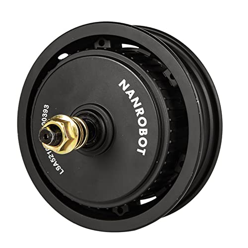 NANROBOT Electric Scooter Hub Motor Brushless Motor Front Drive & Rear Drive Available for Electric Scooter Conversion Kit, Not Include Brakes and Tires