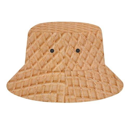Image of Food Golden Corn Bucket Hats Unisex Washed Cotton Lightweight Outdoor Summer Beach Sun Hats Men Women Bucket Hat for Travel