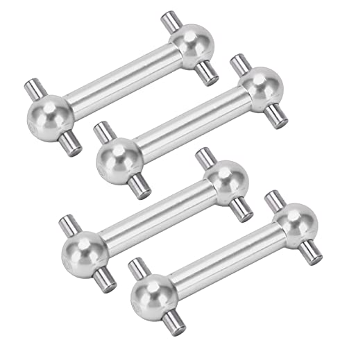 Arbres de Transmission de Voiture RC, 4PCs Arbres d'entraînement d'os de Chien en métal Accessoire pour 1/18 Voiture RC, Comme Indiqué Sur la Photo, Taille unique, Moderne