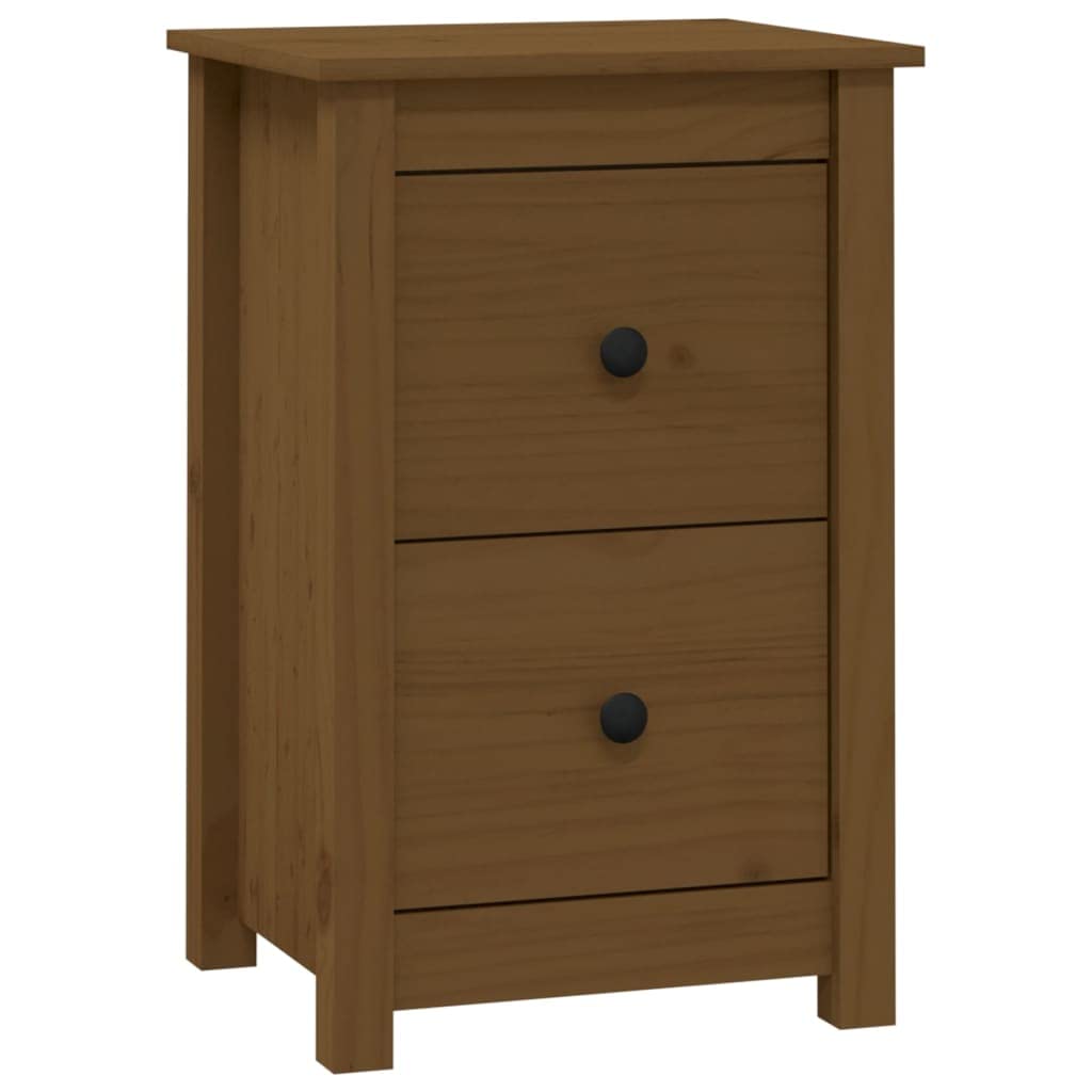 Table de Chevet avec 2 Tiroirs de Rangement pour Chambre Ordonnée