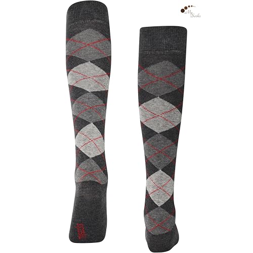 Mysocks Unisex Extra Fine Combed Cotton Knee High Socks, Hand Linked Toe, Soft Latex Band3