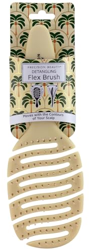 Precision Beauty Detangling Flex Brush (Light Champagne)