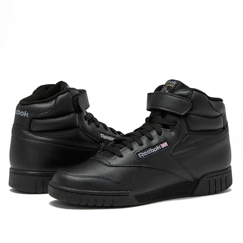 EX-O-FIT HI High Top Basketball Shoes for Men, Retro Men's Sneakers - Black, 10.5 Medium by Reebok - Used condition - Image 6