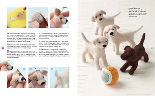Cute Dogs to Needle Felt: 6 Pedigree Pooches to Make in Simple Steps