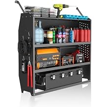 52" W x 46" H x 13" D Cargo Van Shelving Storage System Fit for Ford Transit, GMC Savana, Chevy Express, Nissan NV, Ram Promaster, Mercedes-Benz Sprinter and Metris