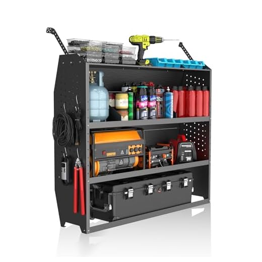 Versatile Van Shelving Storage System