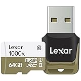 Lexar Schede Professional 1000x 64GB microSDXC UHS-II