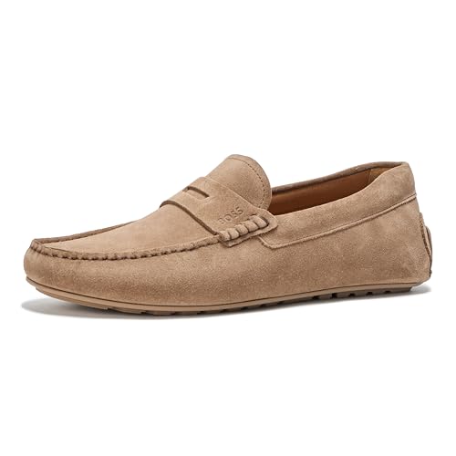 Image of BOSS Men's Noel Suede Drivers Loafers