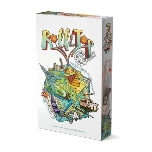 Roll to The Top - Juego de mesa Roll and Write 1-6 jugadores