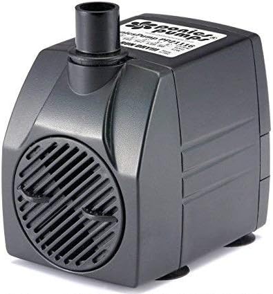 PonicsPump PP21116: 211 GPH Submersible Pump with 16' Cord - 16W… for Hydroponics, Aquaponics, Fountains, Ponds, Statuary, Aquariums & more.