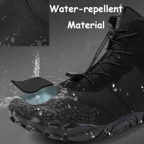 Hike Winter Footwear Barefoot Womens, Waterproof Winter Barefoot Shoes Men, Wide Toe Box Hiking Barefoot Winter Boots3