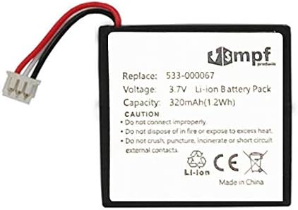 vhbw 2x batteria sostituisce Sony 1 756 920 21, 1 756 920 32, 1 756 920 31 per auricolari cuffie wireless (650mAh, 3,7V, Li Poly