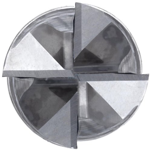 Image of 5110678 Cobalt Steel Square Nose End Mill, Inch, Long Length, Weldon Shank, Uncoated (Bright) Finish, Finishing Cut, 30 Degree Helix, 6 Flutes, 6.5 inch Overall Length, 1.2500 inch Cutting Diameter, 1.25 inch Shank Diameter