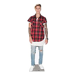 Star Cutouts Justin Bieber Pappaufsteller Lebensgröße