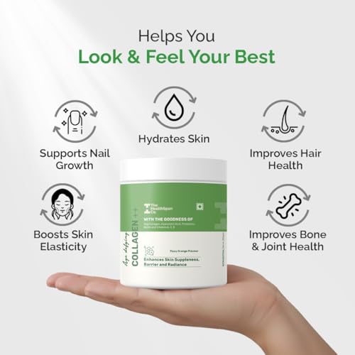 Image of The Healthspan Co. Veg Collagen Supplements for Women & Men, 250g