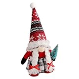 Amosfun Décoration De Noël GNOME Ornement GNOME Décoration Intérieure pour Chambre à Coucher
