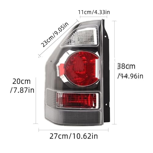 Feu arrière clignotant Pajero gauche pour contrôle technique