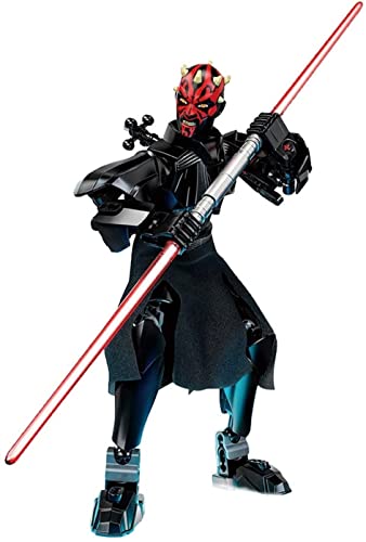 SNFHL Figurines à Construire Star Wars Heroes, Jouets pour Enfants,Darth Maul