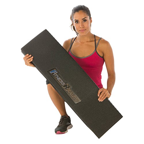 Fitness Reality Water-Resistant Folding Exercise Equipment Mat (79