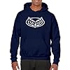 NCAA Officially Licensed College - University Team Color Primary Logo Hoodie, Fau Owls Navy, L #1