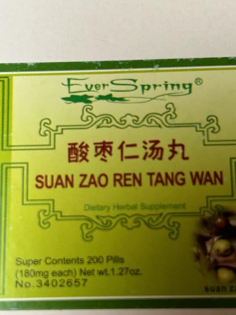 Everspring Suan Zao Ren Tang Wan (Jujube Decoction)– 200 ct.