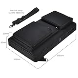 CBDYWVR Carrying Bag for Pioneer DDJ-FLX6/FLX6-GT, DJ Controller Travel Case for Numark NS4FX,DDJ-SX3/SX2/SX,Mixtrack 800 808,DDJ-T1, Padded Protection, Adjustable Shoulder Strap - Image 6