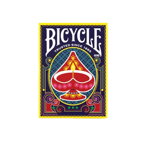 Image of Bicycle Diwali, Collectible Standard 52 Deck of Cards, Poker Size, Gifts, Family & Kids Card Game Night